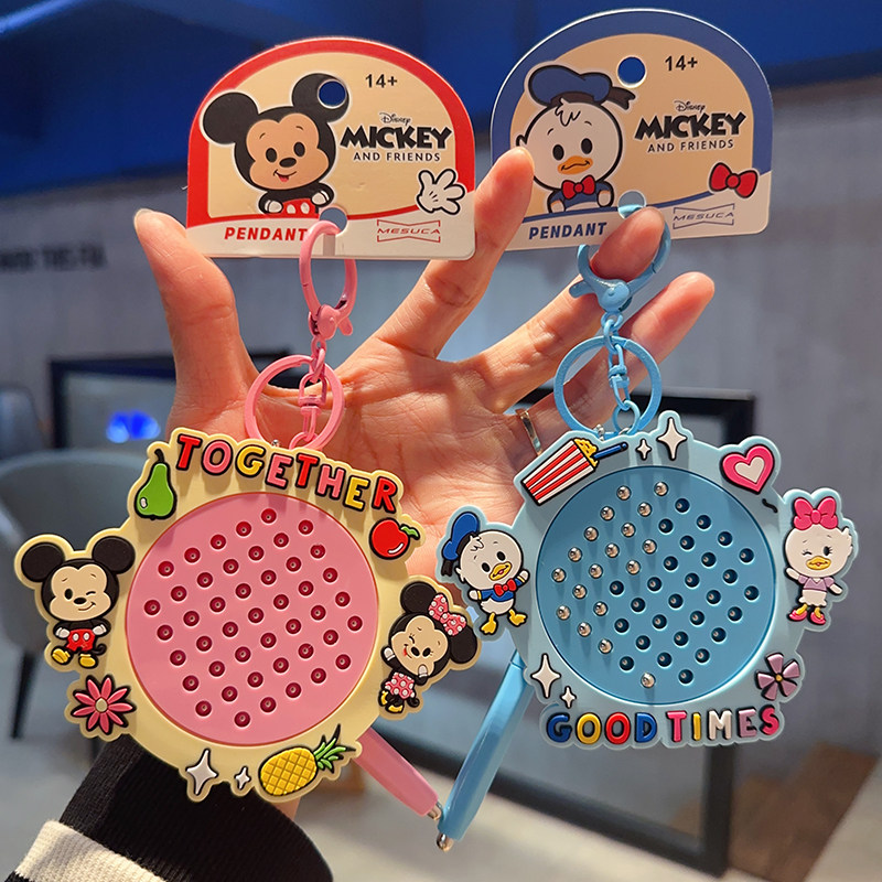 欧家卡艺卡通ABS解压钥匙扣挂件