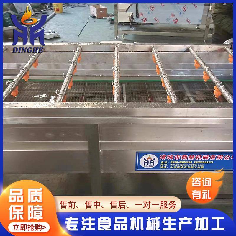 厂供家浪FRC应气泡冲喷淋洗菜机 木耳清菜洗机 蔬清洗线