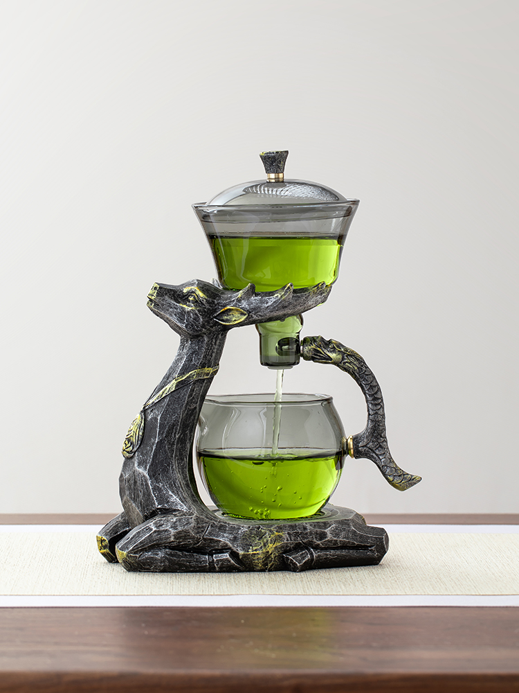 温纳懒茶机高端无障碍豪华家庭办公玻璃磁力功夫茶壶自动茶具