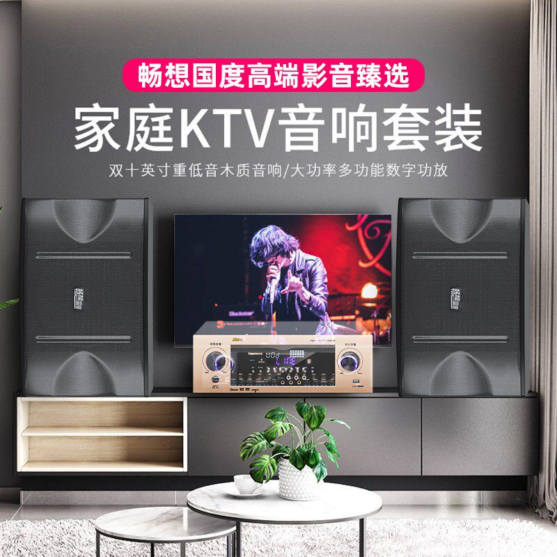 畅想国度X6家庭KTV音响套装卡拉OK机家用K歌全套音箱功放点歌机台