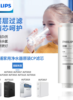 飞利浦原装滤芯AUT706单支装CP滤芯适配AUT2015/AUT3015型号