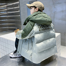 儿童羽绒棉服外套冬季 童装 洋派韩版 男童棉衣冬装 加厚棉 202r3新款