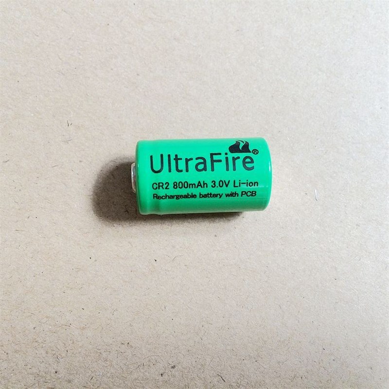 CR2充电电池 CR2套装 3V 相机O引闪器 激光充电电池