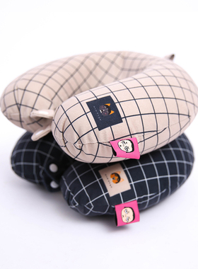 carihome呜呜狗旅行枕颈枕飞机枕长途睡觉办公室记忆棉便捷u型枕