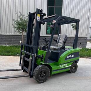 跨境四支点座驾式叉车电动锂电1.5吨1.8吨叉车实心胎米-4.5米