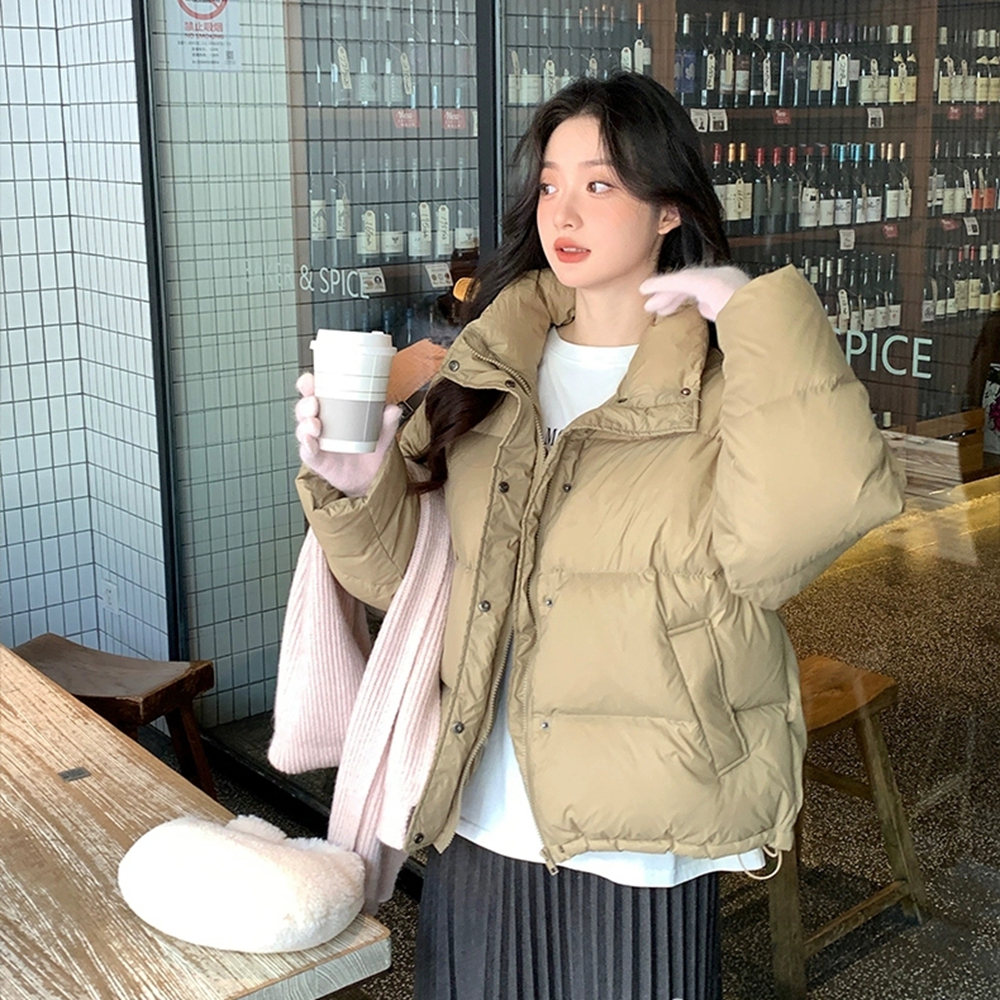 ROBINHOOD/罗宾汉女士短款面包服羽绒服外套