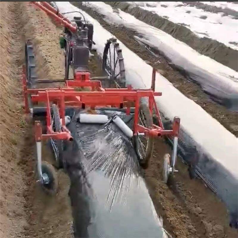 汽油地膜机西瓜机器新款覆膜机全自动农用多功能机械地膜机覆盖机