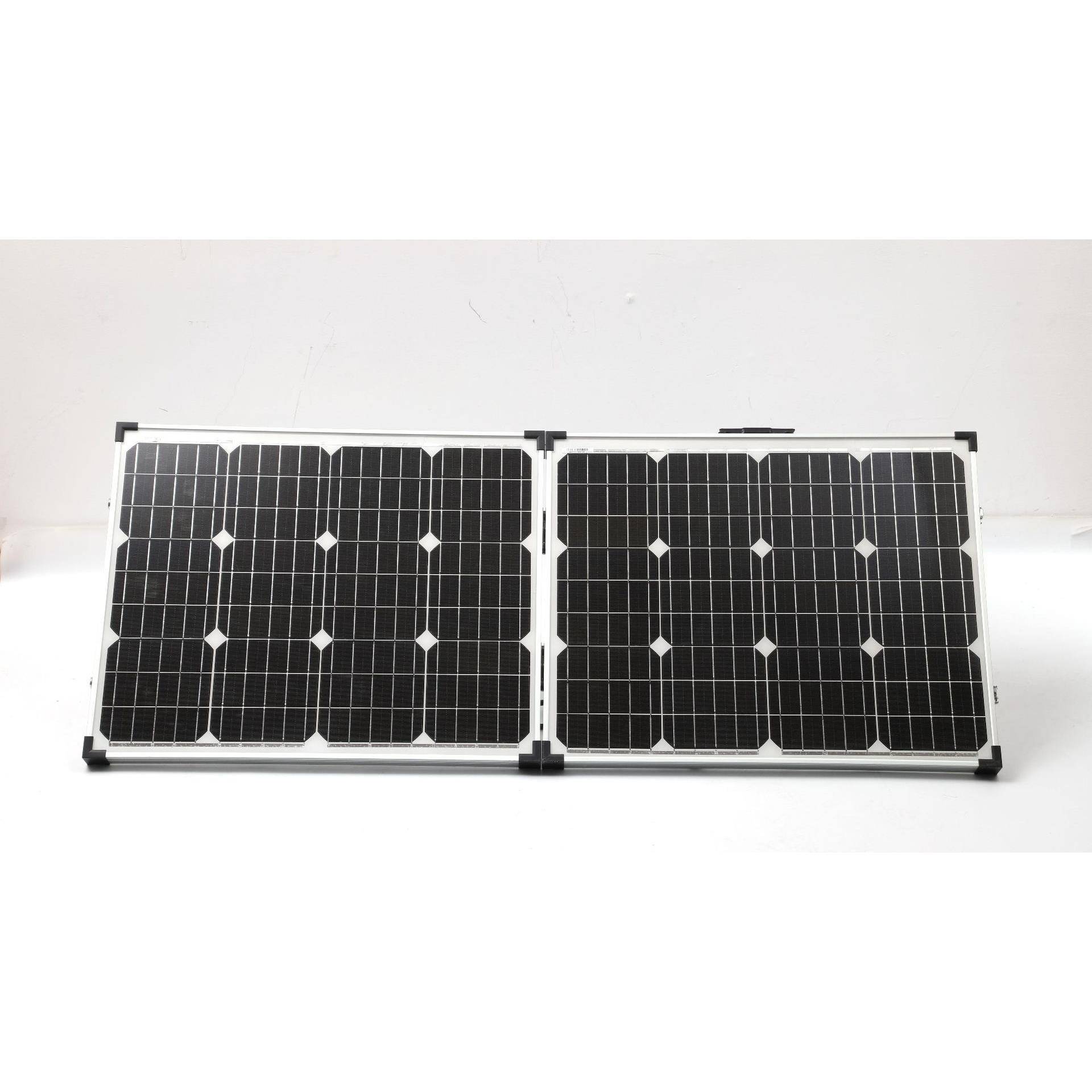 单晶硅120W折叠太阳能电池板18V光伏发电板组件系统户外充电