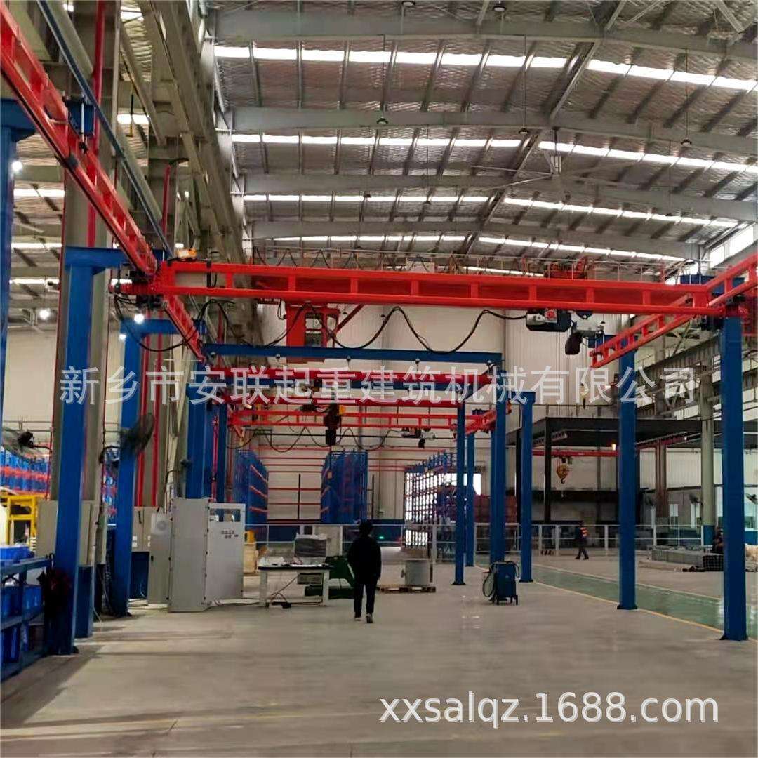 车间用 轻型KBK轨道柔性吊自立式KBK起重机电动悬挂KBK柔性组合吊