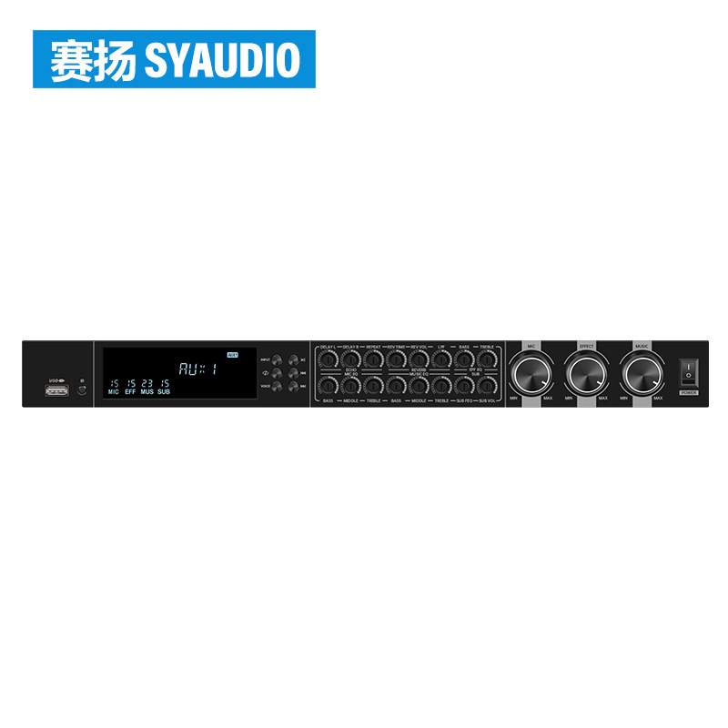 K8 前级效果器专业效果器KTV前级混响话筒麦克风防啸叫舞台家庭