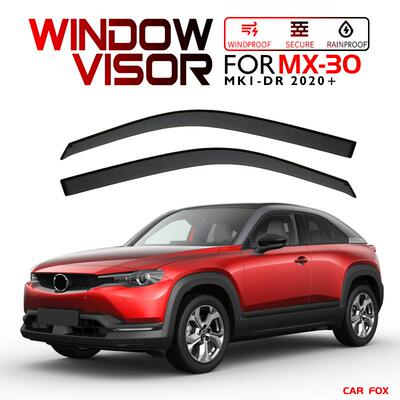 适用于马自达MX30晴雨挡雨遮阳板雨眉MAZDAMX30Windowvisor