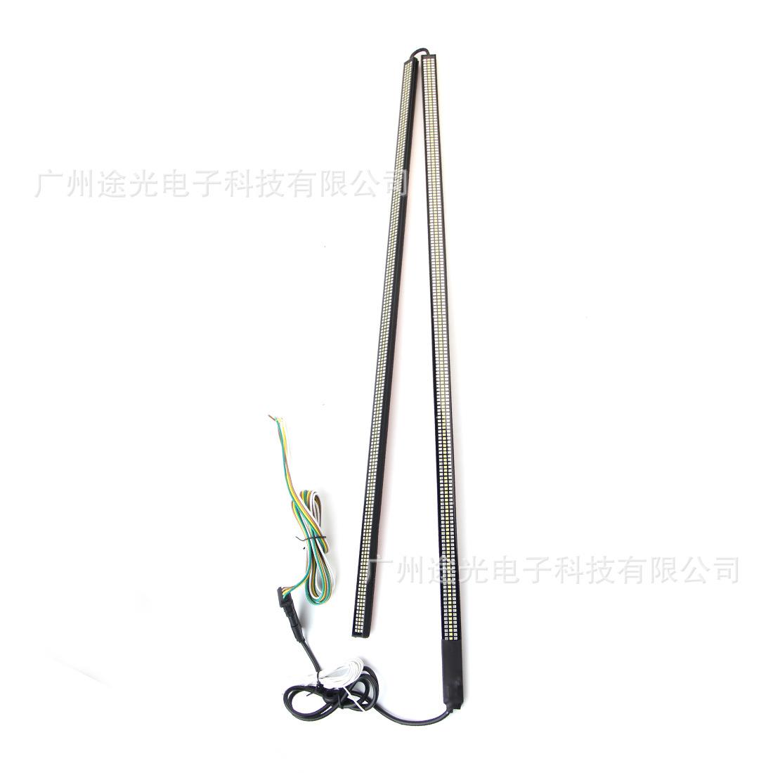 适用福特尾门后备箱装饰灯条皮卡灯条带转向灯夜间倒车灯尾门灯
