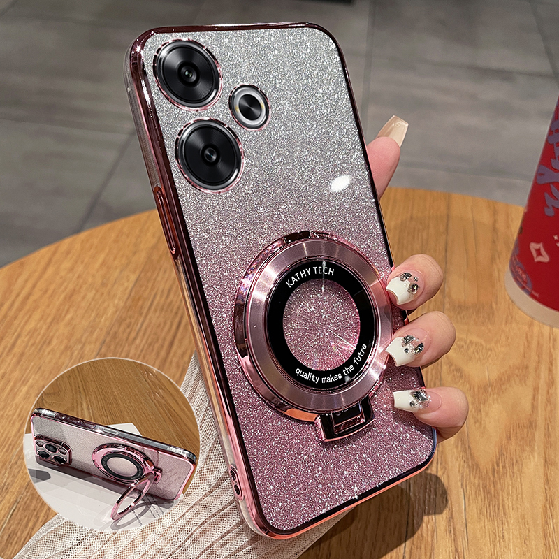 适用红米note13R手机壳小米noto13r硅胶保护套5G全包防摔redmi透明软壳note男女r5g带支架新款创意高级感ins