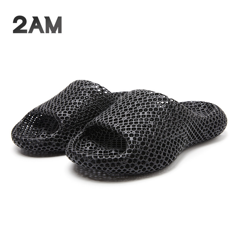 3D打印光敏树脂按摩扁平足拖鞋图片