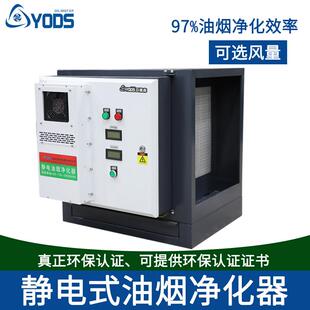 厂家直销6000风量商用油烟净化器餐馆油烟净化器设备