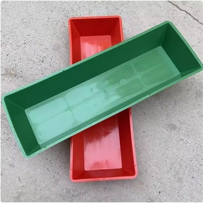 喂鸡食槽水槽料盆养殖饲料槽喂食器塑料长方形长条鹅鸡鸭槽挂式