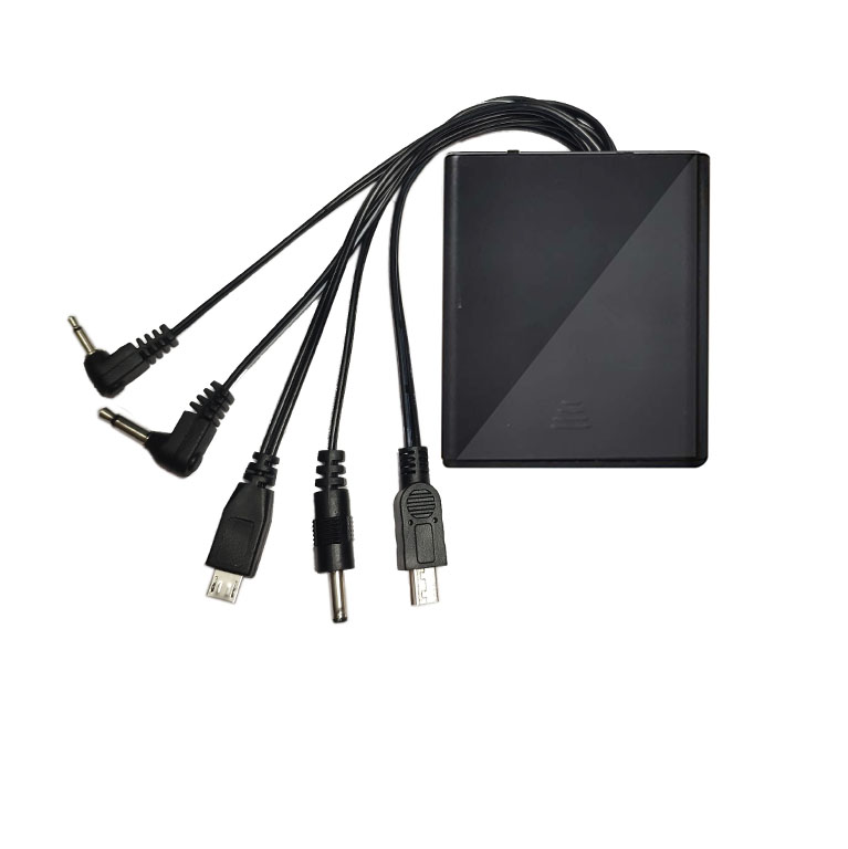 保险柜应急外接通用电源盒备用电池盒保险箱充电器2.5/3.5头