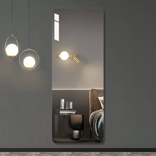 亚克力软镜子粘贴穿衣镜全身自粘贴墙家用试衣镜卧室镜面镜片墙贴