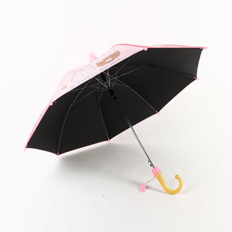 可爱猫咪儿童雨伞男童宝宝幼儿园超轻便小孩小学生女童全自动公主