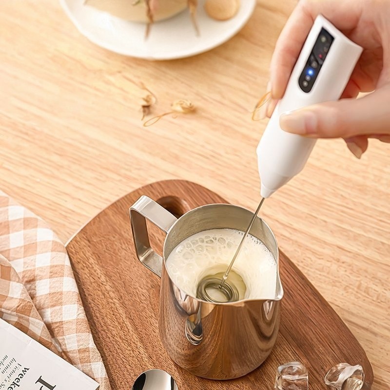 打奶泡器咖啡搅拌器家用电动打泡机奶油牛奶打发器手持奶粉搅拌棒