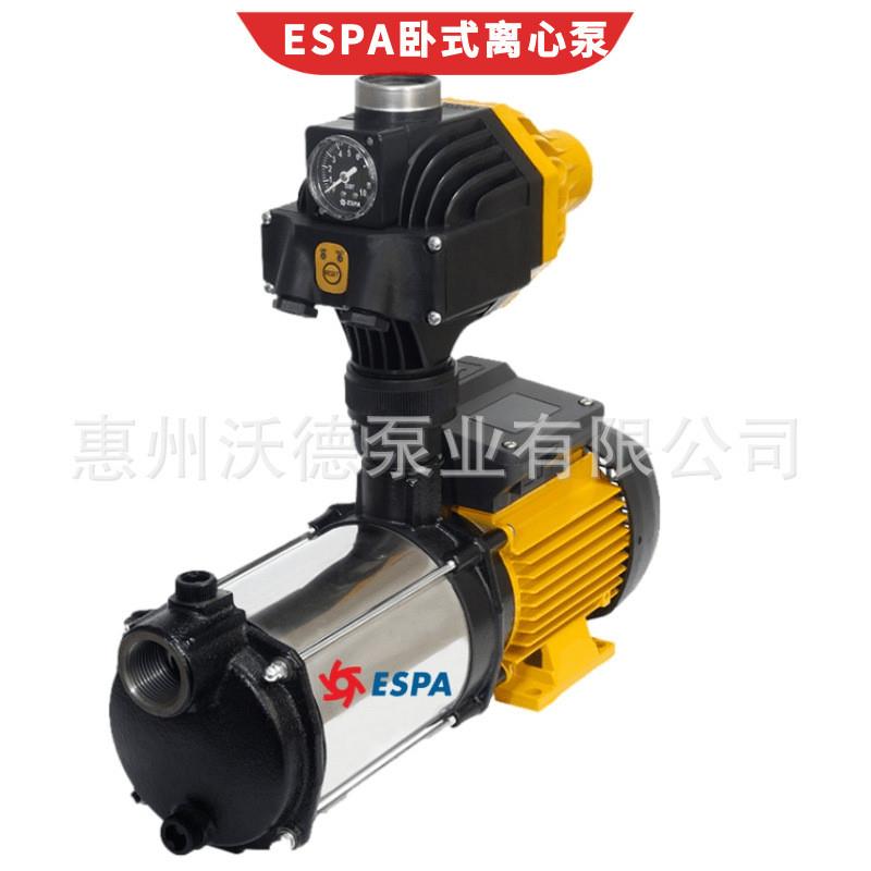 不锈钢卧式多级轻型管道离心泵PRISMA153M带压力开关高压冲洗水