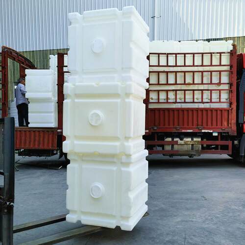 滚塑500L方形水箱药剂储存桶水处理柴油运输异型可堆码
