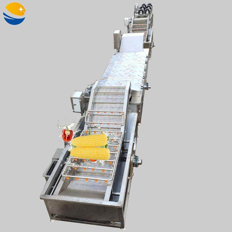 即食玉米加工流水线 玉米棒全自动蒸煮机 连续式东北玉米蒸煮设备,清洗/食品/商业设备,洗果机/洗菜机,淘宝优惠券,粉丝福利购,淘宝优惠卷