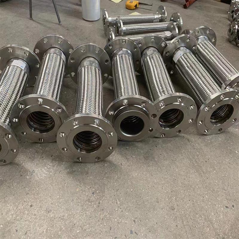 304/316不锈钢软连接法兰式金属软管DN20 25 40 50 65 80 100 200