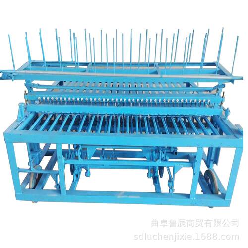 稻草新型牧草草帘机芦苇编织机秸秆树枝蝉卵枝编织设备宽度可调节