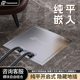 启通用嵌入式 双门子100型隐藏式 纯平五孔不锈钢隐形地插座防水开