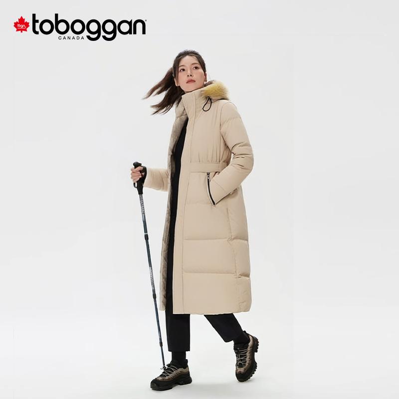 TOBOGGAN加拿大雪橇新款连帽保暖收腰显瘦高蓬松百搭羽绒服 CA714
