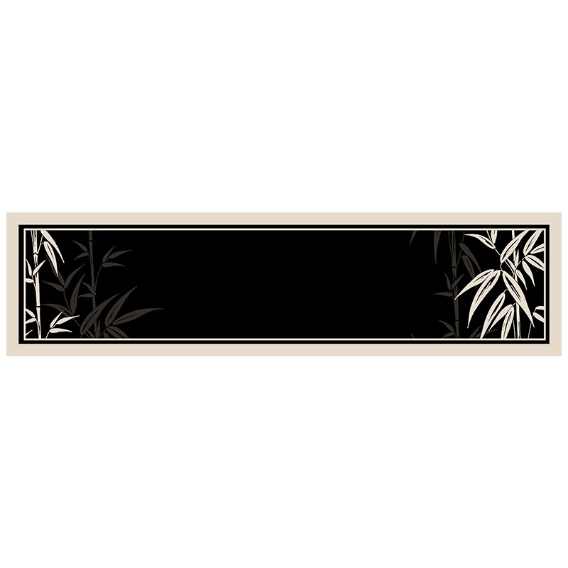 喜即竹韵厨房地垫防滑防摔家用脚垫吸水专用耐脏免洗地毯门口垫子