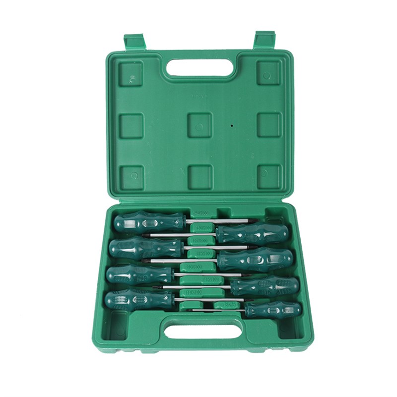 六角梅花螺丝刀T30T15T20T25星型内六花米子起子改锥带中孔批头