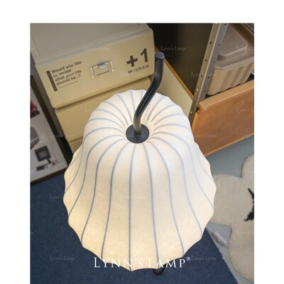 lynns立意梨子落地灯日式卧室蚕丝中古网红装饰艺术床头氛围灯具