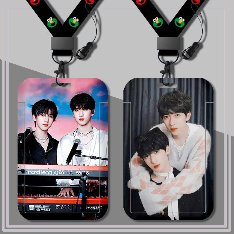 学生卡套校园卡公交车卡羊城通门禁工厂牌校牌带挂绳爱豆文轩翔霖