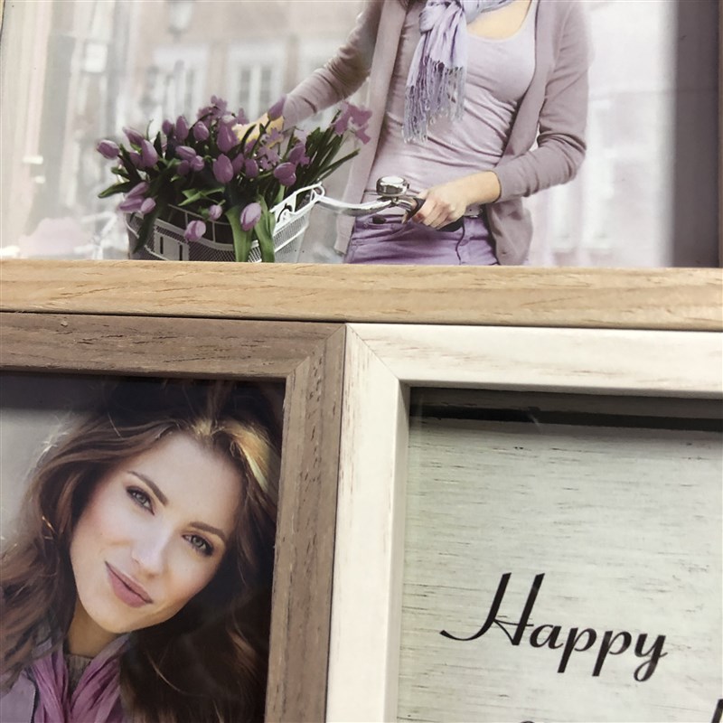 木质六寸连体相框玻璃组合八连框九连框挂墙简约北欧创意婚纱影楼