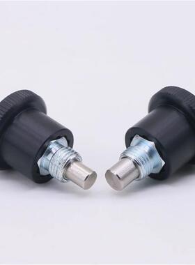 简易紧凑小型旋钮柱塞定位销 迷你分度销GN822.6带定止位ZAC70 72