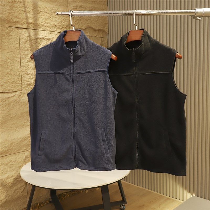欧洲订单!速暖速热摇粒绒!不倒绒不掉绒!秋冬男士加绒马甲背心,男装,常规马甲,淘宝优惠券,粉丝福利购,淘宝优惠卷