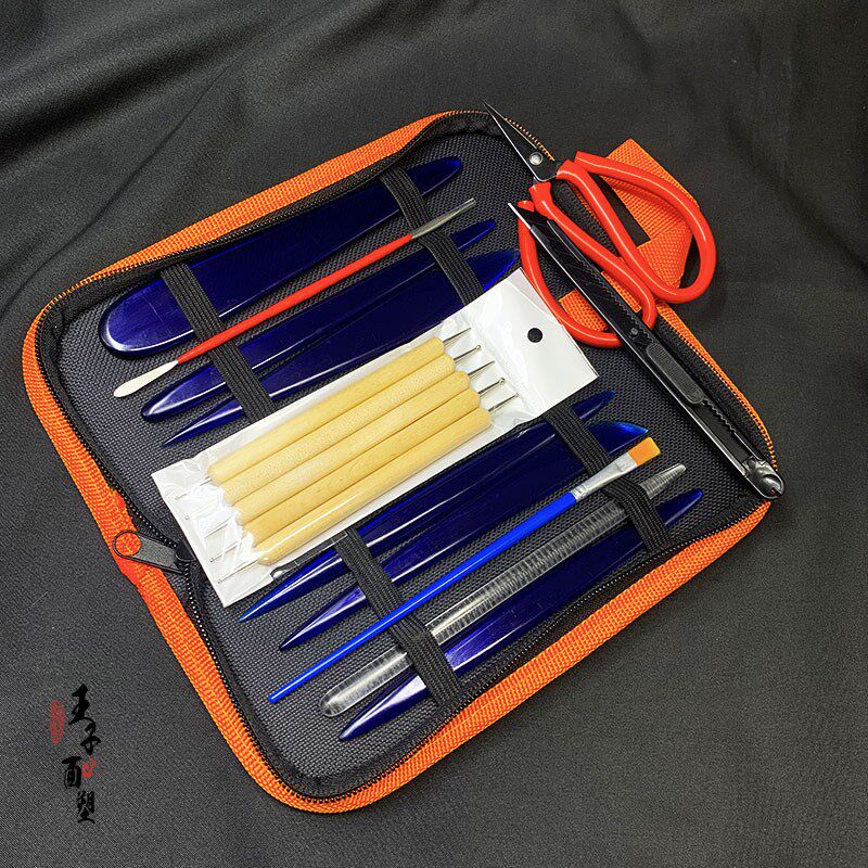 王子面塑工具DIY手工制作专用免磨套装亚克力面人彩泥塑软陶包邮