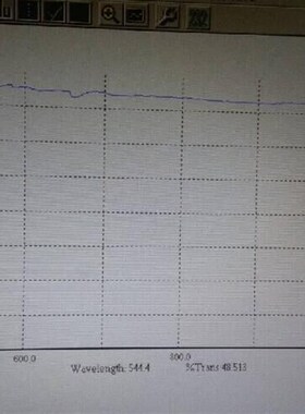 LP542-1100nm长波通滤光片高通滤波片黄色玻璃带通滤波器片T80%