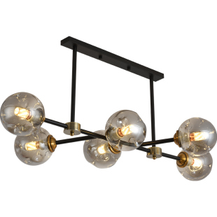 北欧吊灯轻奢魔豆客厅灯风格 网红分子卧室长形餐厅灯简约吧台灯具