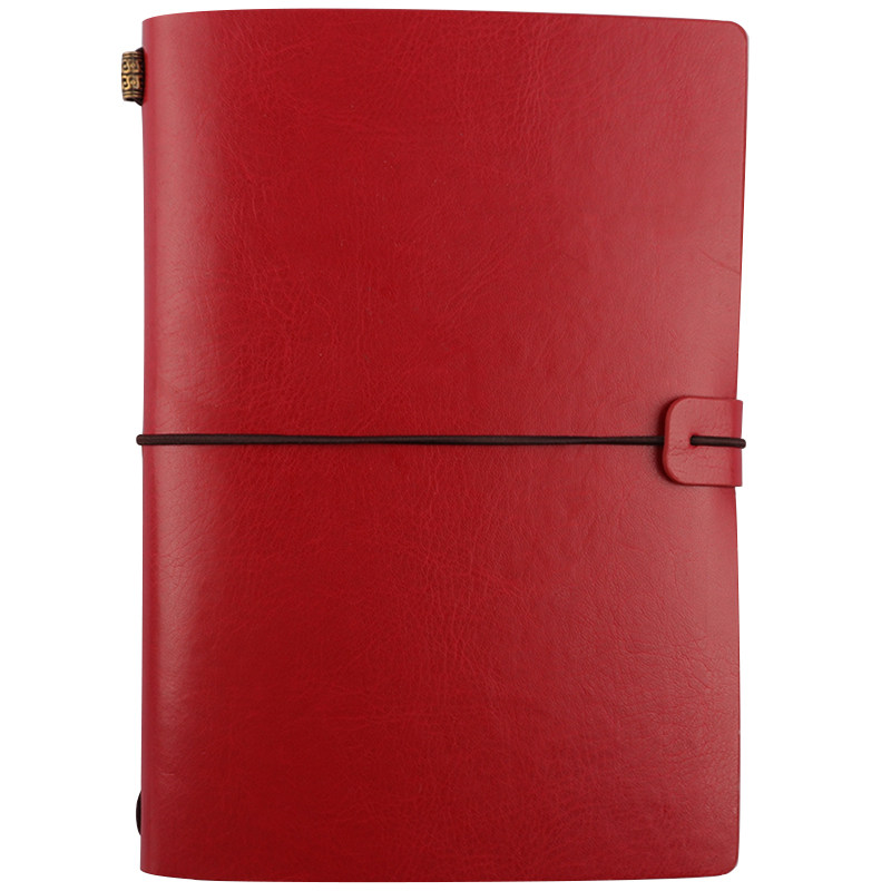 tn手账本复古绑带活页外皮小随身手帐a5a6笔记本子记事本定制logo