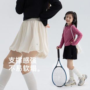 女童云朵花苞蓬蓬裙裤2025春季新款儿童高腰时髦百搭弹力灯笼短裤