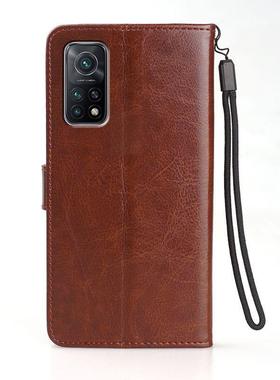 适用 小米M2007J3SG手机壳6.67英寸小米10Tpro保护套翻盖Mi 10Tpro 5G外壳皮夹Apollo Pro防摔MZB07ZDIN插卡M