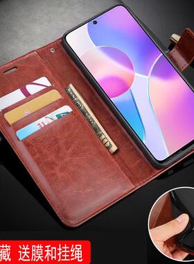 适用荣耀TFY-AN40手机壳翻盖荣耀PLAY6TPRO外壳6.70英寸华为TFY一AN40保护套皮夹play6tpor防摔TFY-TN40硅胶H