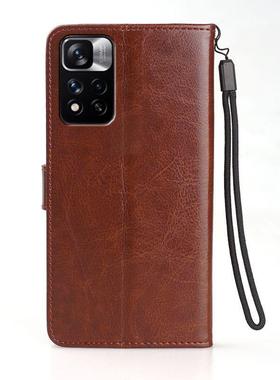 适用Poco X4 NFC手机壳皮夹小米2201116PG保护套6.67英寸X4NFC外壳翻盖poc0钱包款p0c0潮女pocophone男士poco