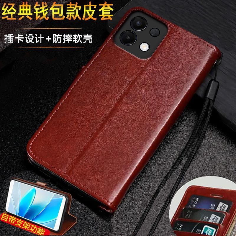 适用OPPOK12s翻盖防摔手机壳新