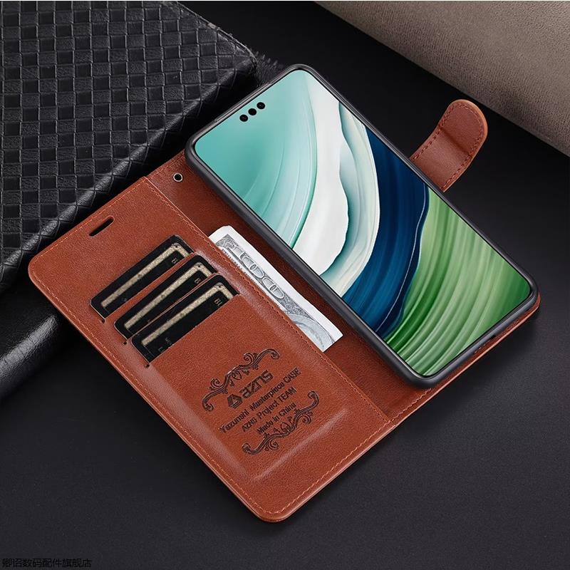 适用华为Mate60手机壳翻盖式Mate60Pro+5G皮套保护套防摔男女钱包款带磁吸硅胶中老年人支架带挂绳插卡
