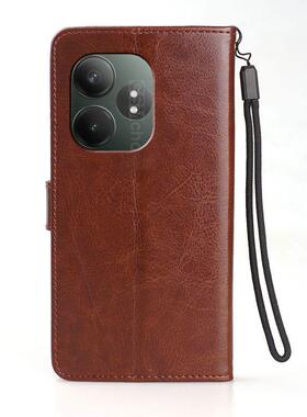 适用RMX3850手机壳翻盖真我GTNEO6SE保护套6.78英寸REALME GT NEO6 SE外壳皮夹relme新款Raelme磁扣relame潮?