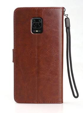 适用 小米M2003J6B2G手机壳翻盖红米NOTE9PRO 4G保护套6.67英寸红米NOTE9PRO4G外壳皮夹pr0新款Xiaomi钢化膜p